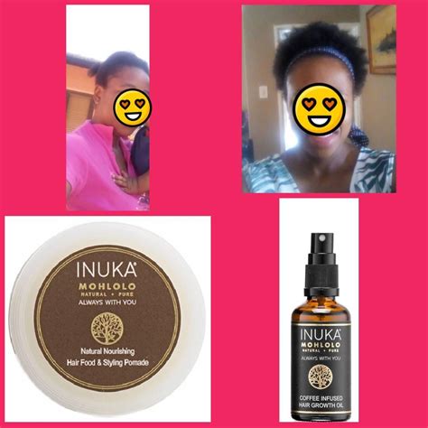 Hair food and Coffee growth oil... - Inuka beauty products