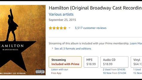 How to listen to the Hamilton soundtrack for free - CNET