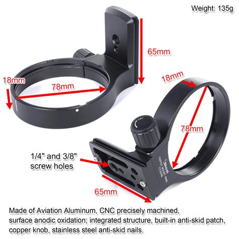 Tripod Mount Ring for Canon EF 300mm f/4L IS USM Lens