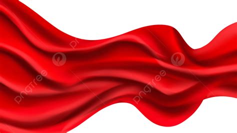 Silk Satin Fabric Flying Red, Silk Satin, Cloth, Silk Sliding PNG ...