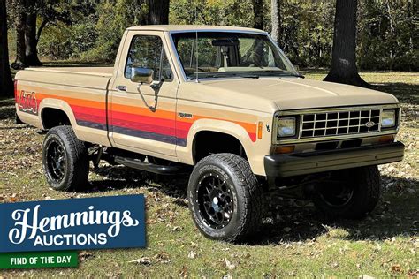 Sundown stripes add a splash of color to fully restored 1984 Ford ...