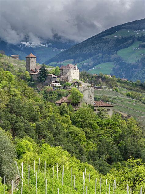 Tyrol Castle, Near Merano, Hiking Trail Photograph by Danita Delimont