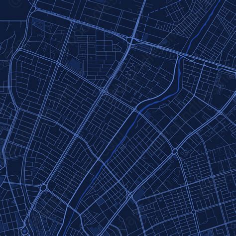 Santiago de Cali - Dark Blue Vector Map | Boundless Maps