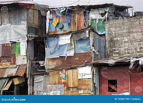 Poverty in the Streets of Manila in the Philippines Stock Image - Image ...