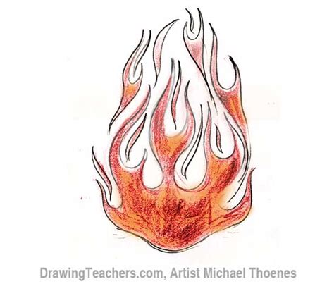 How to Draw Flames