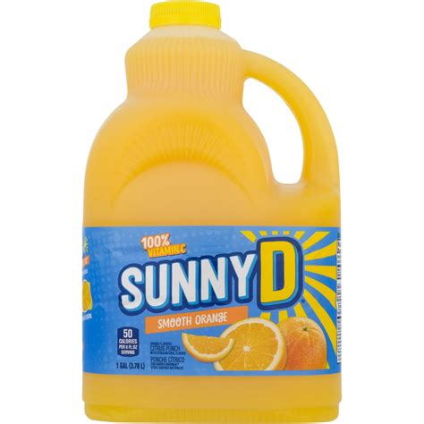 SunnyD Smooth Orange Juice Drink 1 Gallon - Walmart.com - Walmart.com