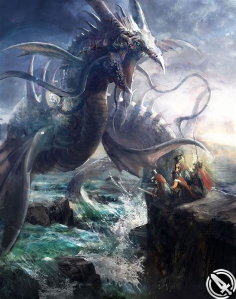 FFVII Leviathan from Mobius Final Fantasy | Final fantasy art, Mobius final fantasy, Fantasy beasts