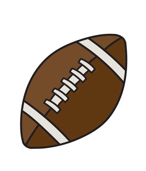 How to Draw a Football | Easy drawings, Drawings, Football doodle