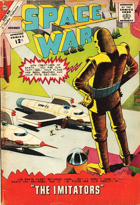 THE CHARLTON COMICS READING LIBRARY: SPACE WAR #19 NOVEMBER 1962