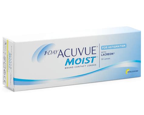 1 Day Acuvue Moist for Astigmatism Daily Toric Contact Lenses | Specsavers Australia
