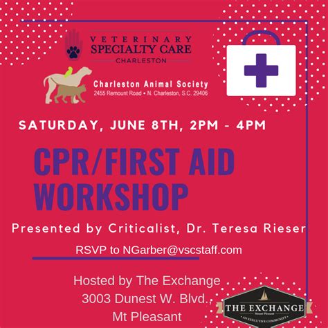 Learn Pet CPR – Charleston Animal Society