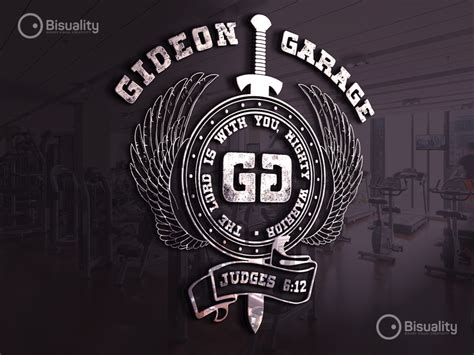 Gideon Garage Fitness Sport Military Regimen Logo by Luis Alvaro on ...