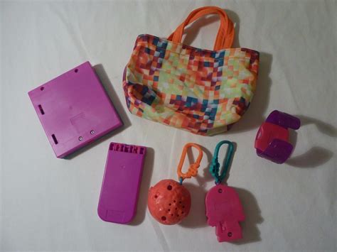 McDonalds ICarly ~ Lot of 6 Toys ~ Bag Flip Phone Watch Meatball ...