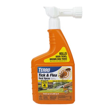 TERRO Tick and Flea Yard Spray - 32 oz - Walmart.com - Walmart.com