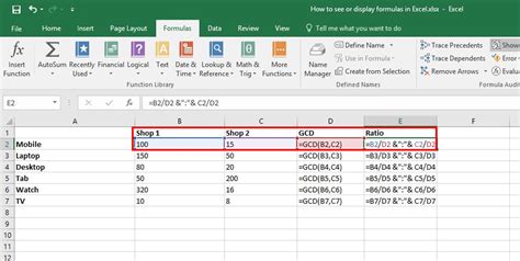 How To Show Formulas Instead Of Results In Excel For Mac - toneslasopa