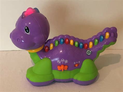 Leap Frog Lettersaurus Alphabet Pal Dinosaur Purple LeapFrog Toy ...