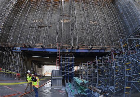 MSG Sphere Las Vegas construction update images | Stadia Magazine