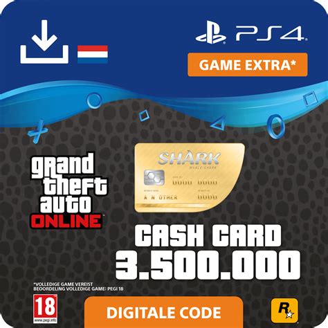 Whale Shark Card GTA Online - PlayStation 4 game - Startselect.com