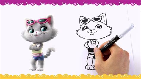 44 Cats Learn to draw - Milady | POP