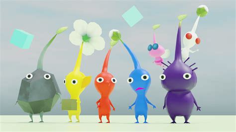 Rendered all the pikmin : r/Pikmin