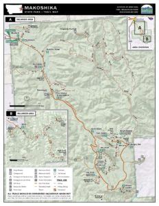 makoshika-state-park-trail-map - Shana the Shasta