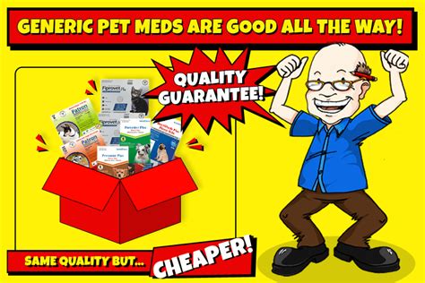 Why Choose Generic Medicines? - Joe's Pet Meds