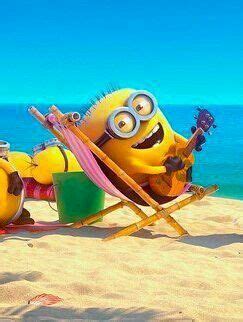 Minion @ the beach | Despicable Me | Pinterest | Minions funny, Minions images, Minions