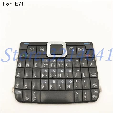 Original Main Menu English Keypad Keyboard Buttons Cover Case For Nokia E71 Repair parts-in ...