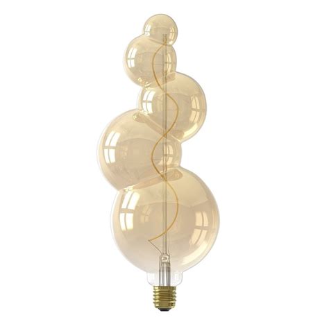 Decorative LED Gold Glass Bubble Light Bulb Creative Lighting Effects