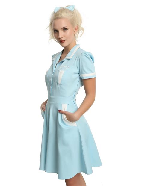 Twin Peaks Double R Diner Waitress Cosplay Dress | Hot Topic