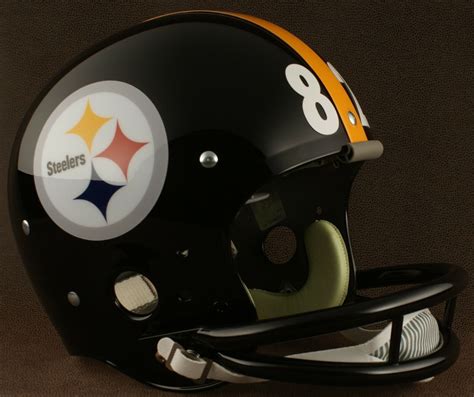 PITTSBURGH STEELERS 1977-1982 NFL Authentic THROWBACK Football Helmet ...