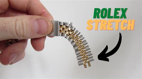 Rolex restoration bracelet stretch repair - YouTube