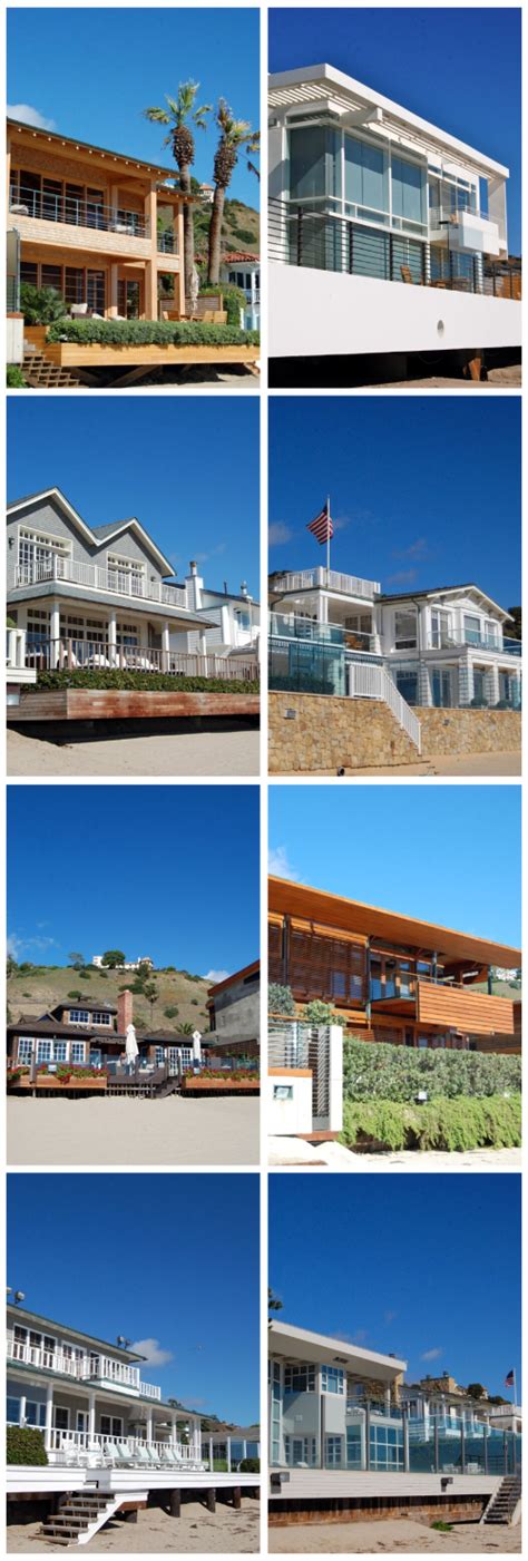 top celebrity fashion 2011: { 8 Houses on Malibu Beach }