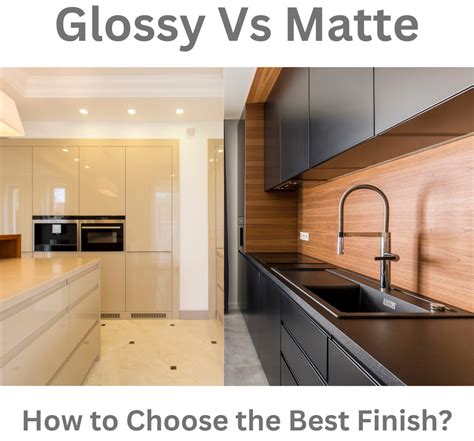 Glossy vs. Matte: Best Finish for Your Kitchen Cabinet Refinishing Project