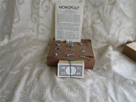 VINTAGE MONOPOLY TOKENS for Using to Play the Game of Monopoly They Are From Game No. 9 Made in ...