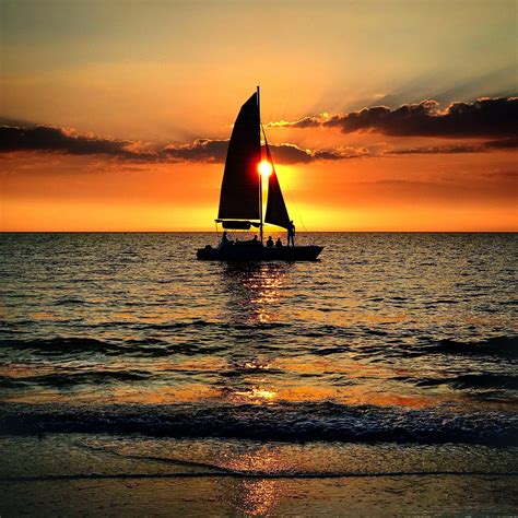 Sunset on South Beach on Marco Island, Florida : pics