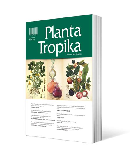PLANTA TROPIKA: Jurnal Agrosains (Journal of Agro Science)