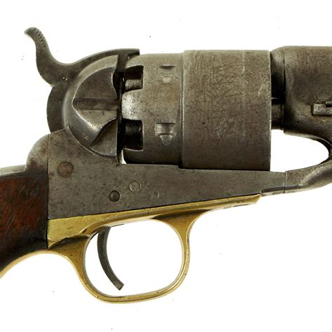 Original U.S. Civil War Colt Model 1860 Army Percussion Revolver with – International Military ...