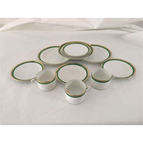 Italian Fine China "Richard Ginori" Dinnerware - 10 Pieces Set | Chairish