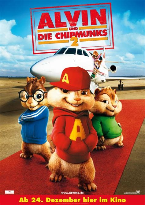 Alvin and the Chipmunks: The Squeakquel Movie Poster (#2 of 14) - IMP ...