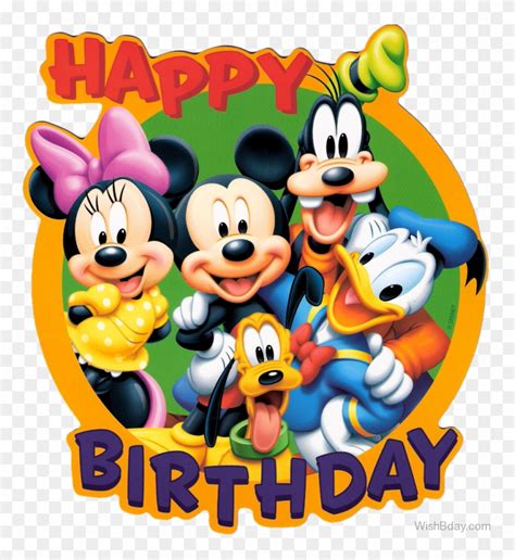 Cartoon Birthday Wishes - Happy Birthday With Cartoon, HD Png Download ...