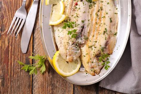 Dover Sole with White Wine Sauce - Frozen Fish Direct