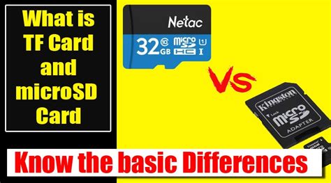 Difference Between TF Card and SD card- Which is Better For You?