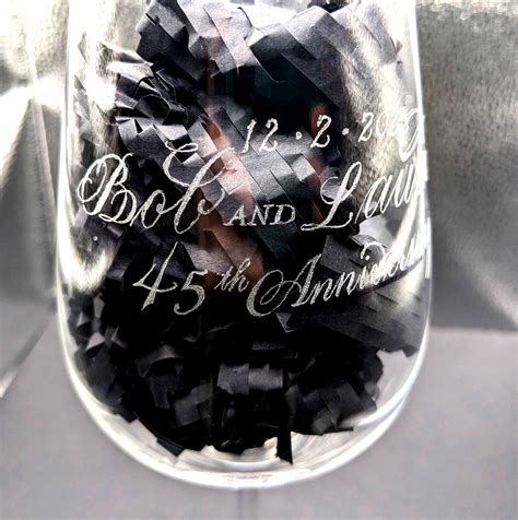 Glass Engraving for Gifts and Personalizing — Cora Taylor, Calligraphy ...