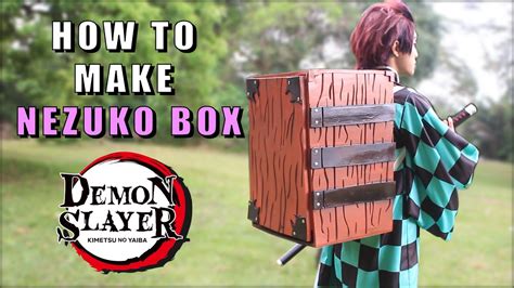 DIY Nezuko's Box From Demon Slayer Cardboard Diys | peacecommission.kdsg.gov.ng