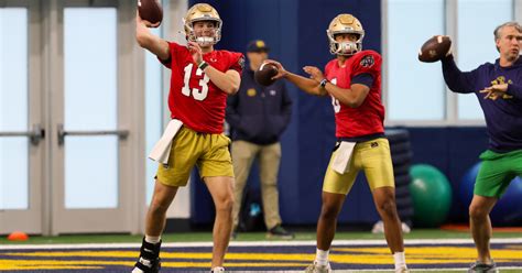 How Notre Dame QB Riley Leonard is progressing after second ankle surgery