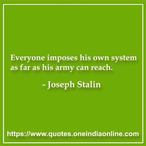 Famous Joseph Stalin Quotes in English and Sayings