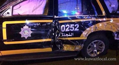 First Accident For The New Police Car | Kuwait Local