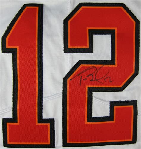 Tom Brady Autographed Tampa Bay Buccaneers Jersey - Memorabilia Center