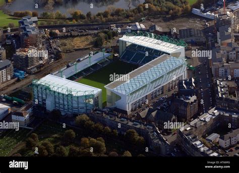 Easter Road, Hibernian Football Stadium in Edinburgh Stock Photo - Alamy